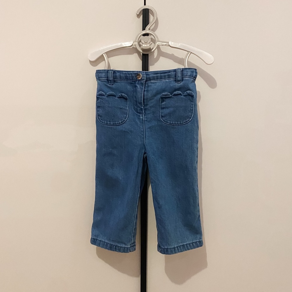 Liquidation Sale: Jacadi | Baby Girl Blue Jeans (18M)